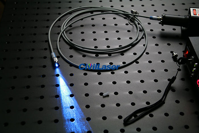 473nm fiber coupled laser